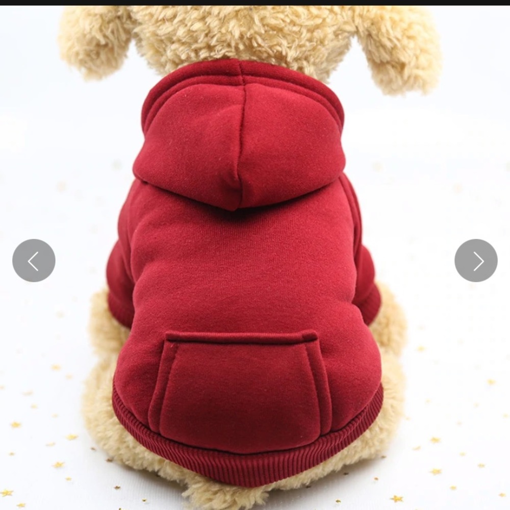 HOST PICK!!!! NWT Adorable Red Dog Hoodie Sweater Sweatshirt